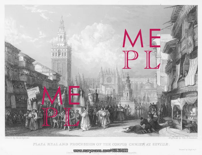 : PROCESSION AT SEVILLA : PROCESSION AT SEVILLA