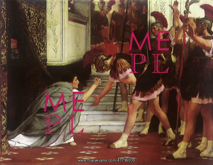: Proclaiming Claudius Emperor, by Alma-Tadema : Proclaiming Claudius Emperor, by Alma-Tadema