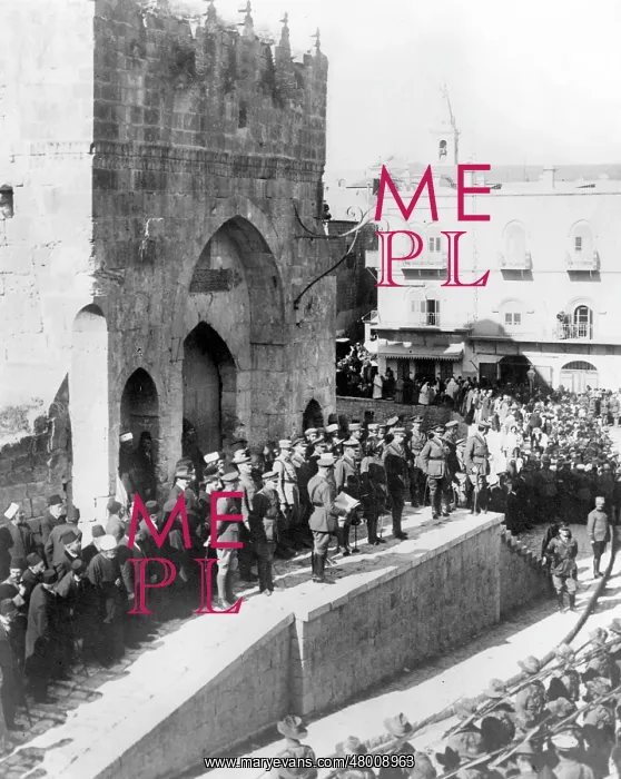 : Proclamation of martial law by General Allenby, Jerusalem : Proclamation of martial law by General Allenby, Jerusalem