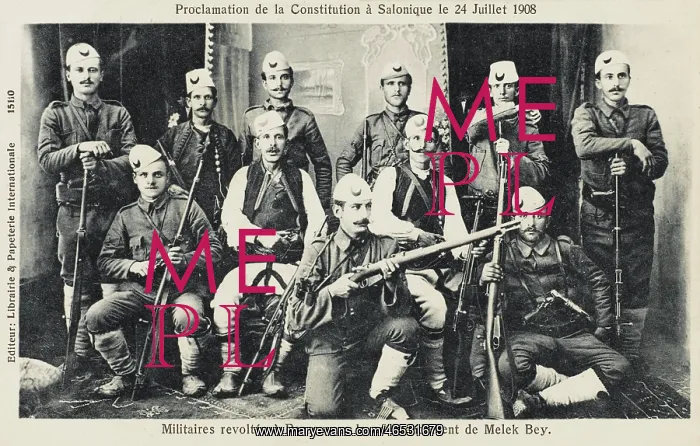 : Proclamation of the new Constitution - Salonica : Proclamation of the new Constitution - Salonica