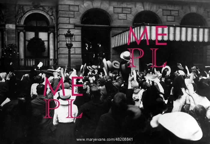 : Proclamation of a victory message, 1914 : Proclamation of a victory message, 1914