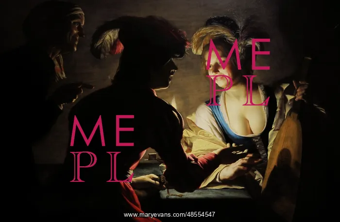 : The Procuress, 1625, by Gerard van Honthorst (1592-1656) : The Procuress, 1625, by Gerard van Honthorst (1592-1656)