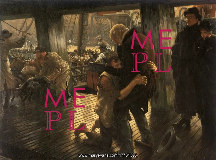 : The Prodigal Son in Modern Life: The Return, by Tissot : The Prodigal Son in Modern Life: The Return, by Tissot