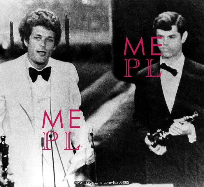: Producer Bert Schneider (left), makes an ? : Producer Bert Schneider (left), makes an ?