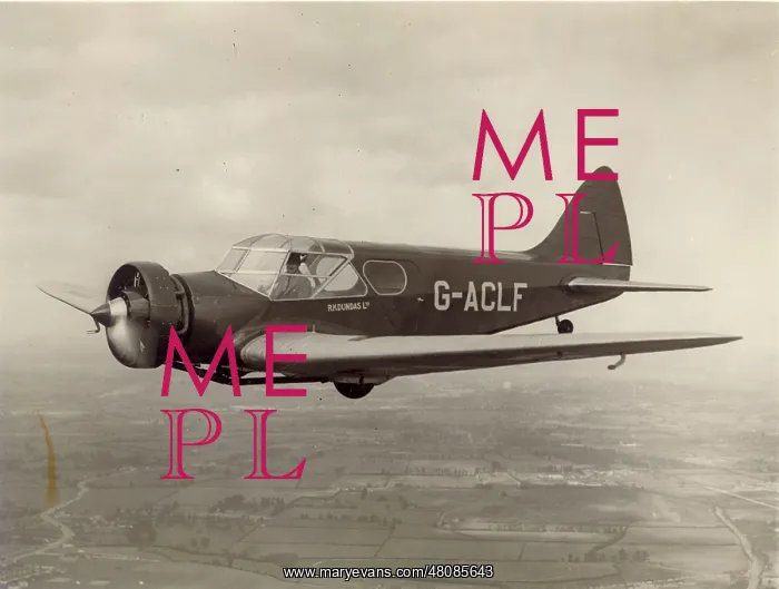 : The third production Airspeed AS5 Courier, G-ACLF : The third production Airspeed AS5 Courier, G-ACLF