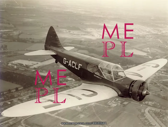 : The third production Airspeed AS5 Courier, G-ACLF : The third production Airspeed AS5 Courier, G-ACLF