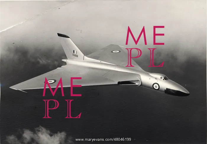 : The third production Avro Vulcan B1 XA891 : The third production Avro Vulcan B1 XA891