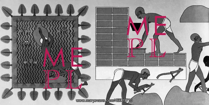 : Production of bricks, circa 1450 BC : Production of bricks, circa 1450 BC