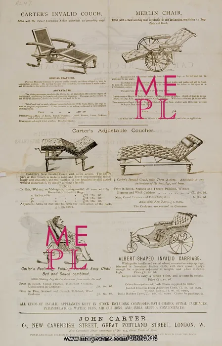  : Products - Carters Patented Invertions 1879