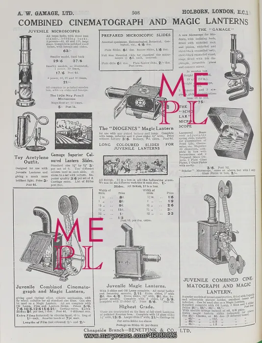  : Products - Gamages Catalogue