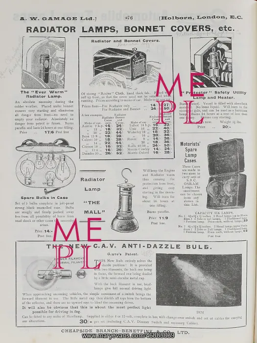  : Products - Gamages Catalogue