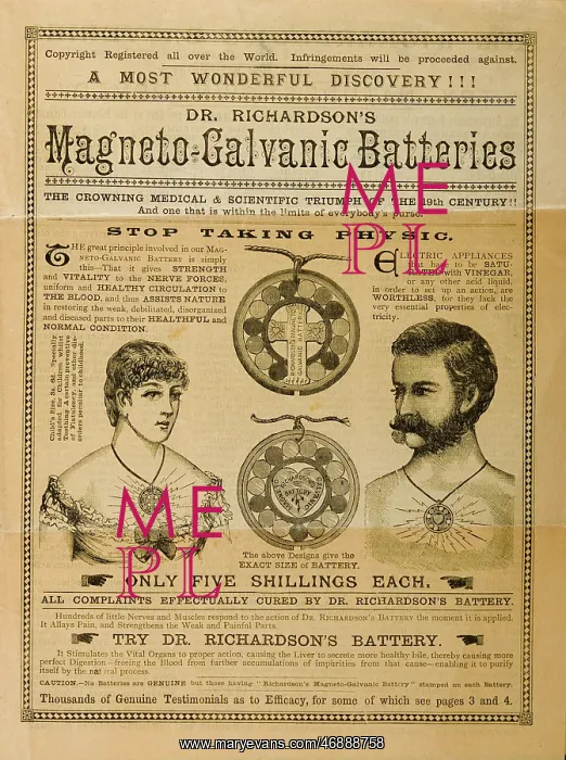  : Products - Magneto Galvanic Batteries
