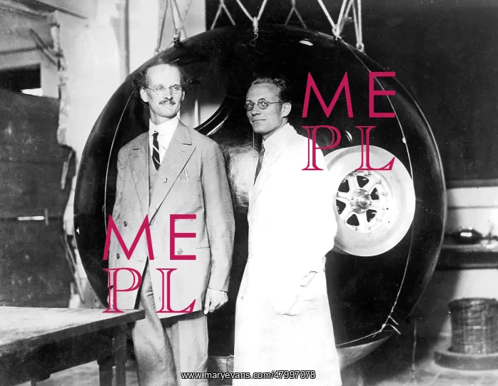 : Prof Auguste Piccard, Swiss physicist : Prof Auguste Piccard, Swiss physicist