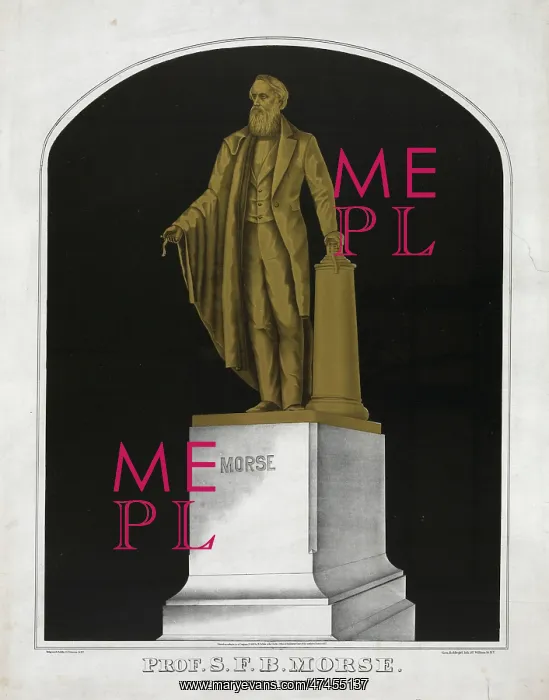 : Prof. S.F.B. Morse. The great inventor of the telegraph : Prof. S.F.B. Morse. The great inventor of the telegraph