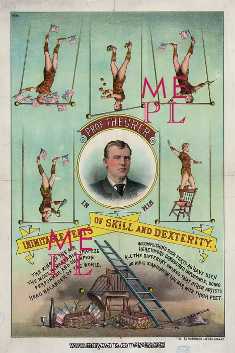: Prof. Theurer in his inimitable feats of skill and dexterity : Prof. Theurer in his inimitable feats of skill and dexterity