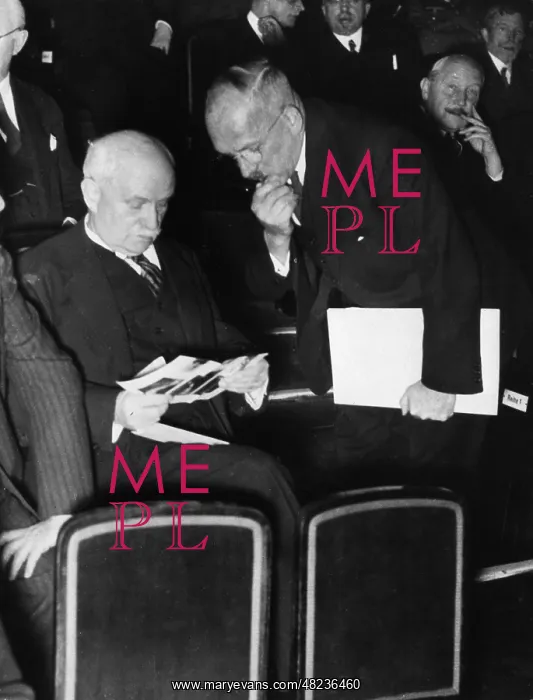 : Prof.Bier and Prof.Sauerbruch, 1936 : Prof.Bier and Prof.Sauerbruch, 1936