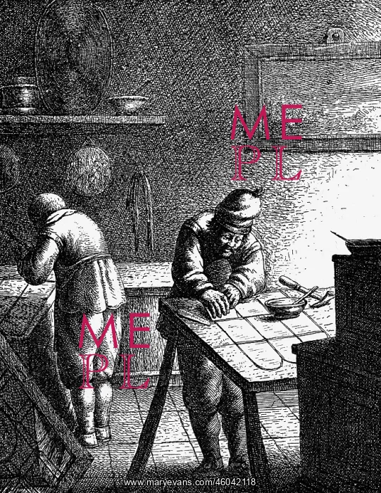 : professions, glazier shop, copper engraving by : professions, glazier shop, copper engraving by