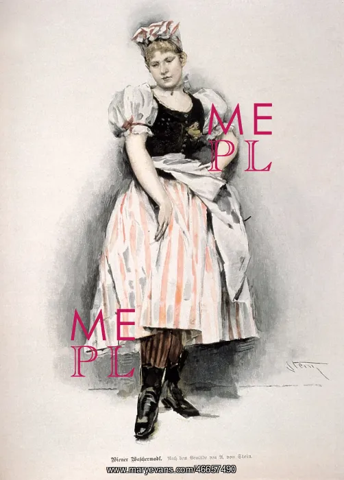 : professions, laundress from Vienna, Austria : professions, laundress from Vienna, Austria