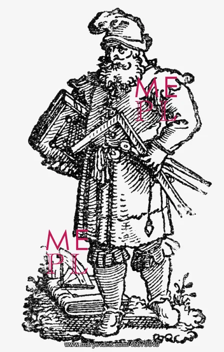 : professions, woodcut by Hans Sebald Beham zu : professions, woodcut by Hans Sebald Beham zu