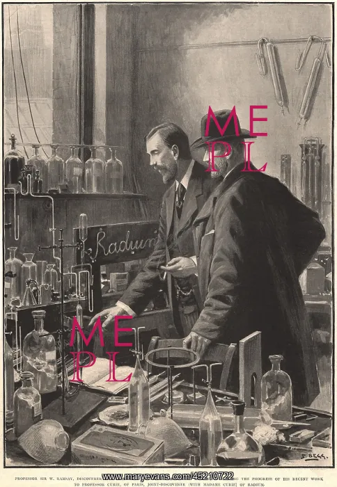 : Professor Sir W. Ramsay, discoverer of the ? : Professor Sir W. Ramsay, discoverer of the ?