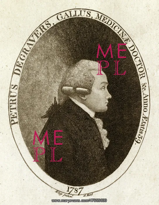 : Profile of a doctor, man aged 39 by John Kay : Profile of a doctor, man aged 39 by John Kay