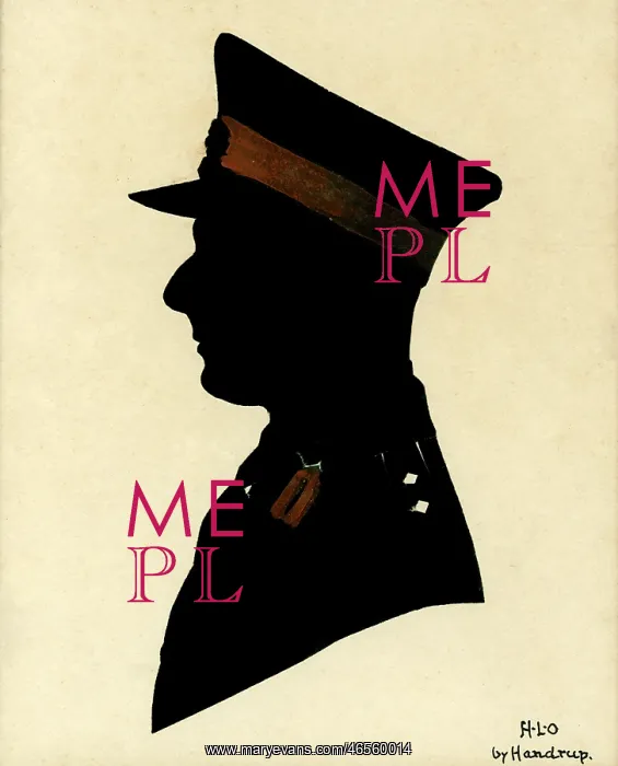 : Profile portrait - Silhouette : Profile portrait - Silhouette