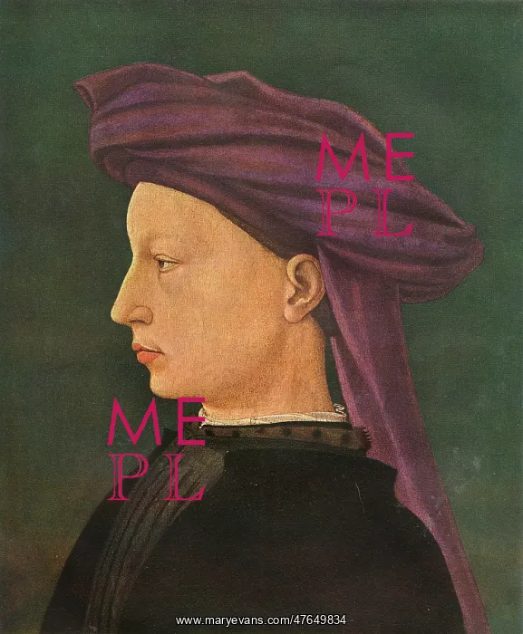 : Profile portrait of a Young Man by Masaccio : Profile portrait of a Young Man by Masaccio