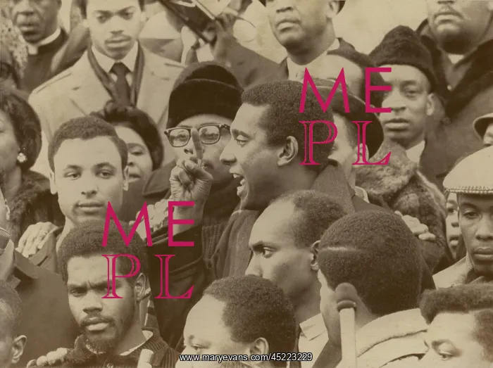 : Profile of Stokely Carmichael speaking and ? : Profile of Stokely Carmichael speaking and ?