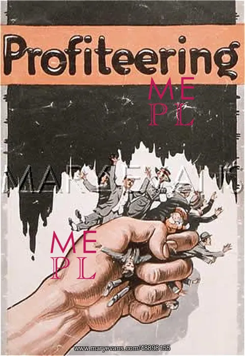 : PROFITEERING AT ALL COST : PROFITEERING AT ALL COST