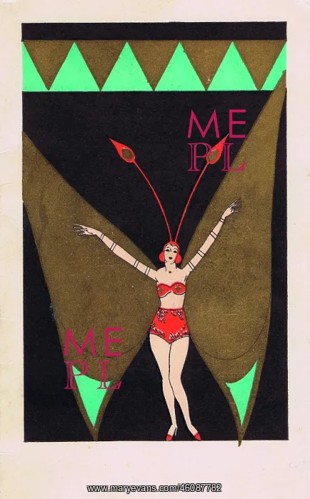  : Programme for cabaret at Frascati's restaurant