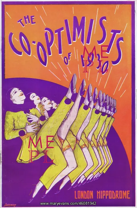 : Programme for The Co-optomists of 1930 : Programme for The Co-optomists of 1930