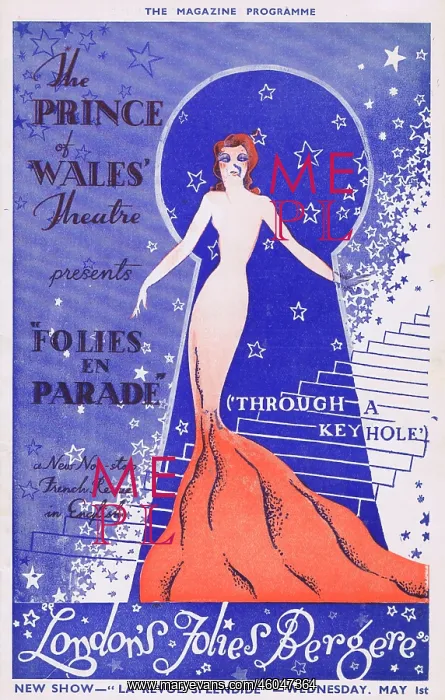 : Programme cover for Folies en Parade, 1935 : Programme cover for Folies en Parade, 1935