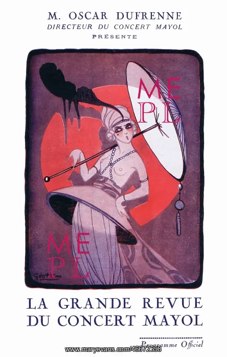  : Programme cover for La Grand Revue