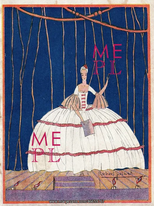 : Programme cover for La Revue de Marigny : Programme cover for La Revue de Marigny