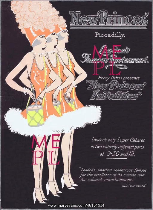 : Programme cover for New Princes Frivolities : Programme cover for New Princes Frivolities