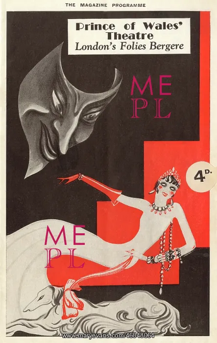: Programme cover for Paris Fantaisie, 1933 : Programme cover for Paris Fantaisie, 1933