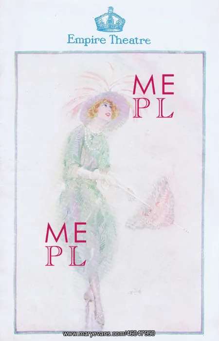 : Programme cover for The Rainbow, 1923 : Programme cover for The Rainbow, 1923