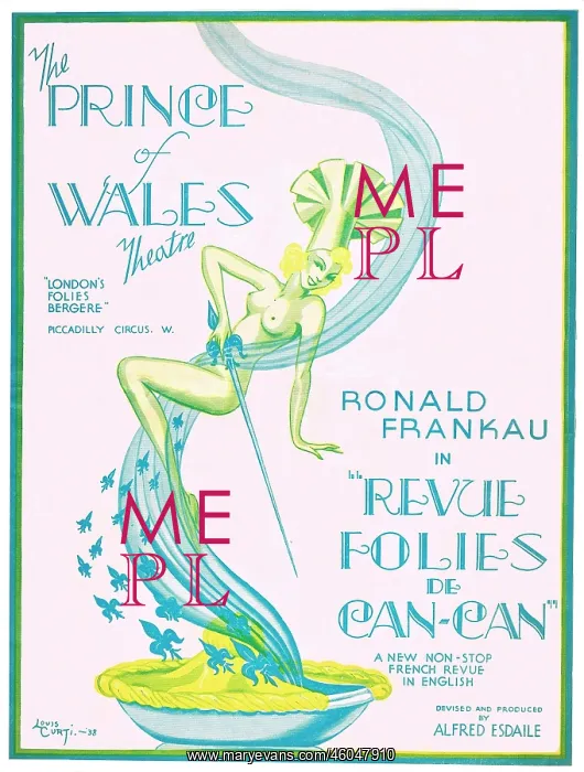 : Programme cover for Revue Folies de Can-Can, 1938 : Programme cover for Revue Folies de Can-Can, 1938