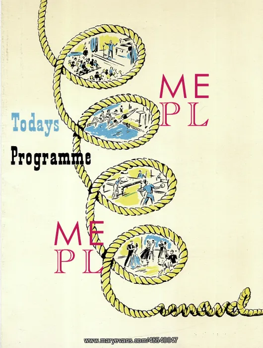 : Programme of Events on board RMS Queen Mary : Programme of Events on board RMS Queen Mary