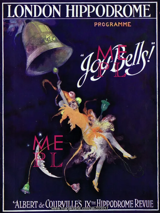 : Programme for Joy Bells at the London Hippodrome, 1915 : Programme for Joy Bells at the London Hippodrome, 1915