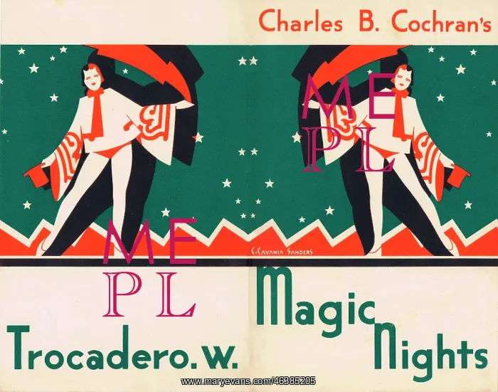 : Programme for Magic Nights at the Trocadero : Programme for Magic Nights at the Trocadero