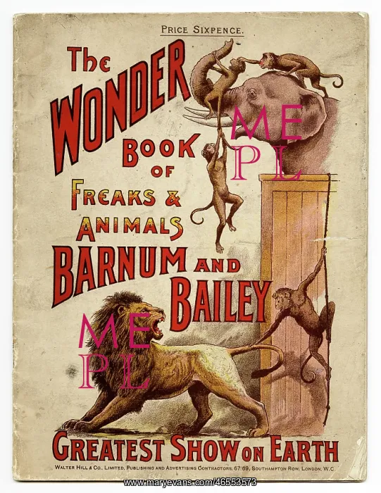: Programme, Wonder Book of Freaks and Animals : Programme, Wonder Book of Freaks and Animals