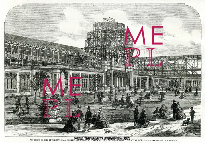 : Progress of building for the International Exhibition 1849 : Progress of building for the International Exhibition 1849