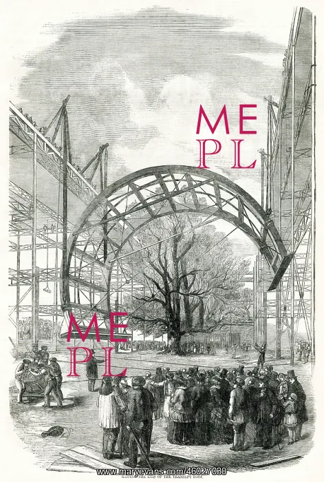 : Progress of building for the International Exhibition 1851 : Progress of building for the International Exhibition 1851