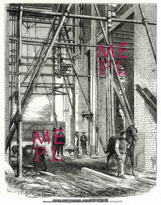 : Progress of building for the International Exhibition 1861 : Progress of building for the International Exhibition 1861