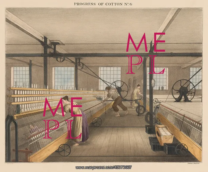 : Progress of Cotton, Spinning : Progress of Cotton, Spinning