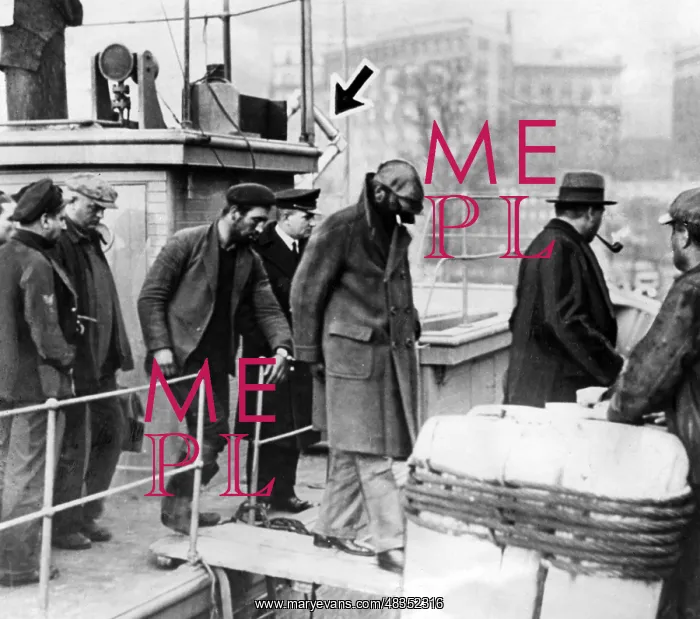 : Prohibition: Arrested bootleggers leave a Rum-runner : Prohibition: Arrested bootleggers leave a Rum-runner
