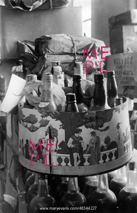 : Prohibition: Confiscated alcohol in Brooklyn : Prohibition: Confiscated alcohol in Brooklyn
