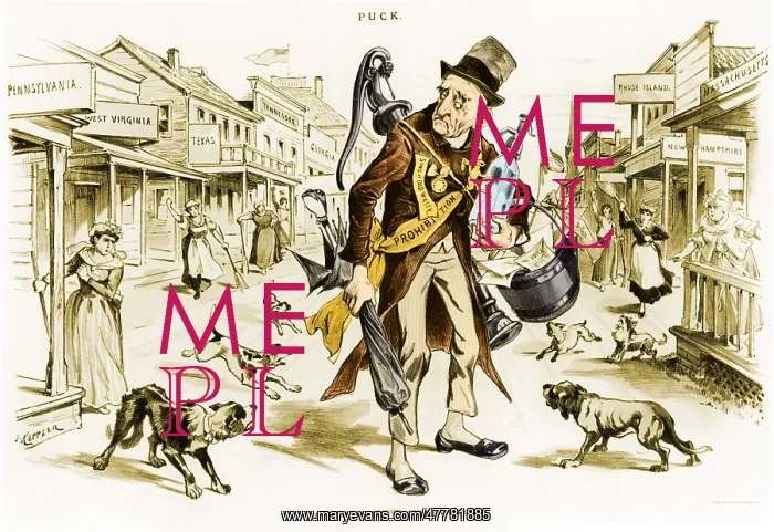 : Prohibition-Era Cartoon : Prohibition-Era Cartoon