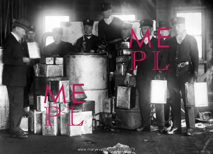 : Prohibition: Prohibition agents in Boston, 1926 : Prohibition: Prohibition agents in Boston, 1926